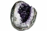 Brilliant Deep-Purple Amethyst Geode - Uruguay #342852-2